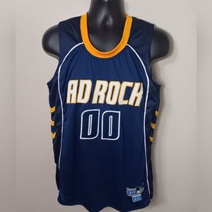 Elite AD Rock Men's Medium Basketball Jersey 90s Hip Hop Rap Reversible Stitched